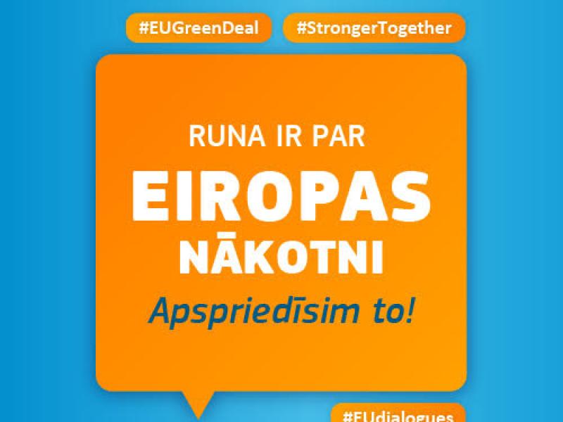 Augsta līmeņa diskusija "Eiropas zaļais kurss un ekonomikas atveseļošanās pēc COVID-19 krīzes"