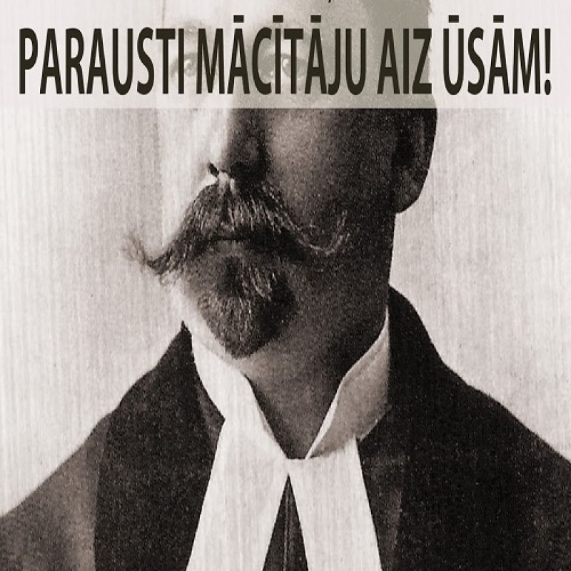 Parausti mācītāju aiz ūsām