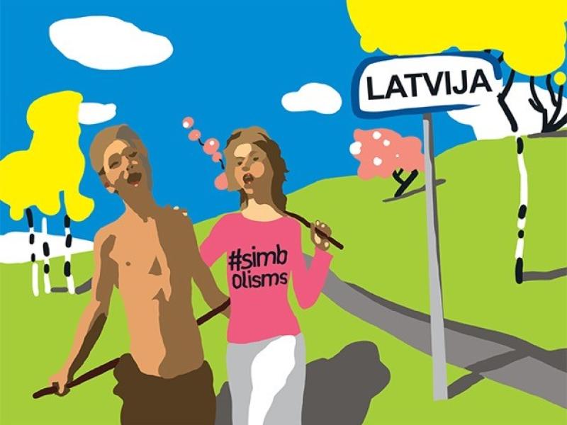 ""Pirmais randiņš" ar pirms 100 gadiem radītu mākslu. Diskusija par jēgu". 