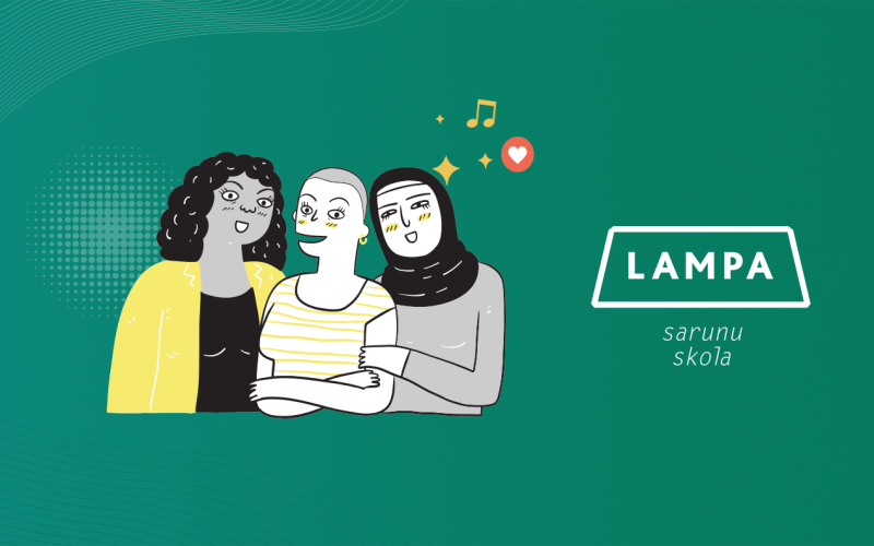 Sarunu skola LAMPA atklāj 2021. gada rudens semestri