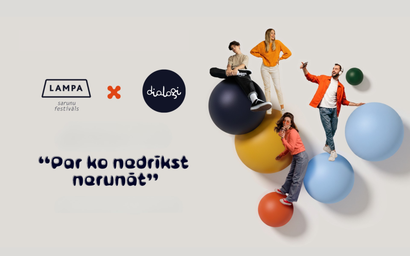 LAMPA un kustība "dialogi" aicina piedzīvot Dialoga apļus 1. aprīlī