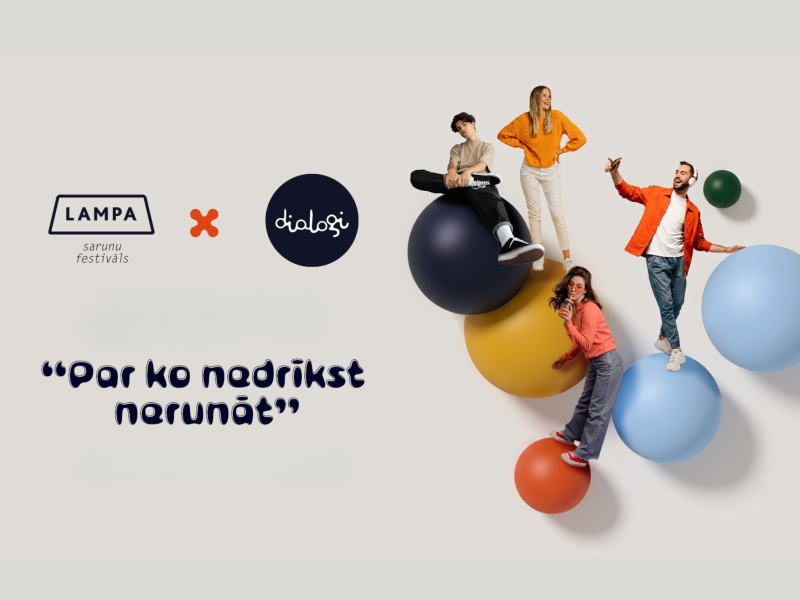 LAMPA un kustība "dialogi" aicina piedzīvot Dialoga apļus 1. aprīlī