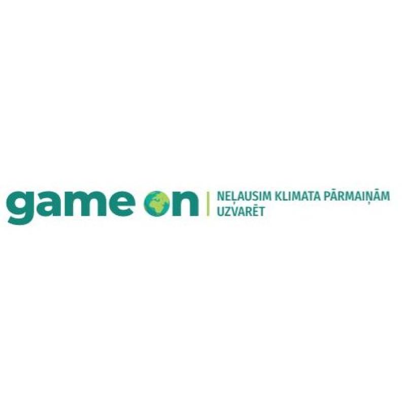 Projekts "Game ON: Neļausim klimata pārmaiņām uzvarēt!"