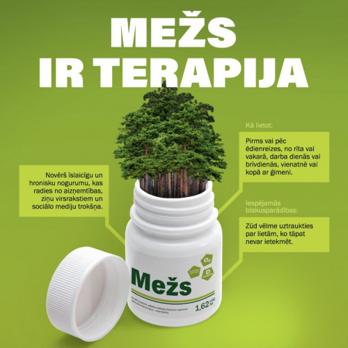 Sajūtu piedzīvojums "Mežs ir terapija"