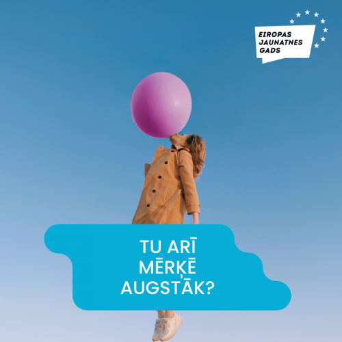 Saruna ar improvizācijas elementiem "Tu arī mērķē augstāk?"