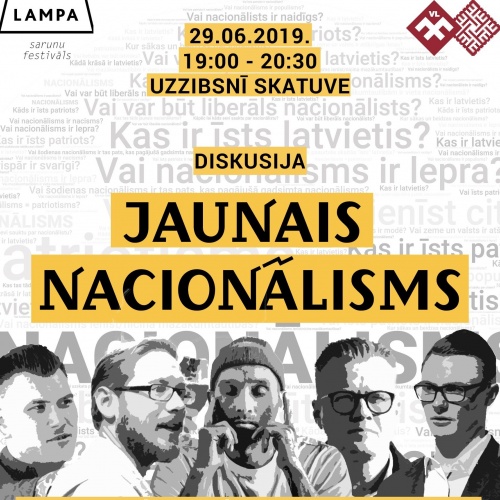 Diskusiju panelis "Jaunais nacionālisms"