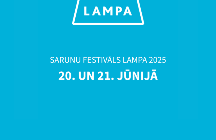 Sarunu festivāls LAMPA 2025 notiks 20.–21. jūnijā Cēsīs