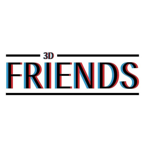 3D Friends - logo