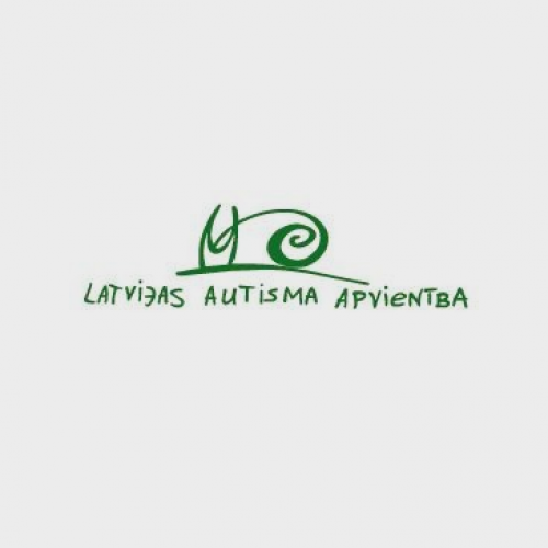 Latvijas Autisma apvienība  - logo 